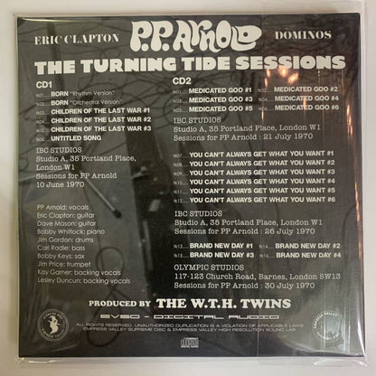 P.P. ARNOLD ERIC CLAPTON DEREK & THE DOMINOS / THE TURNING TIDE SESSIONS (2CD)