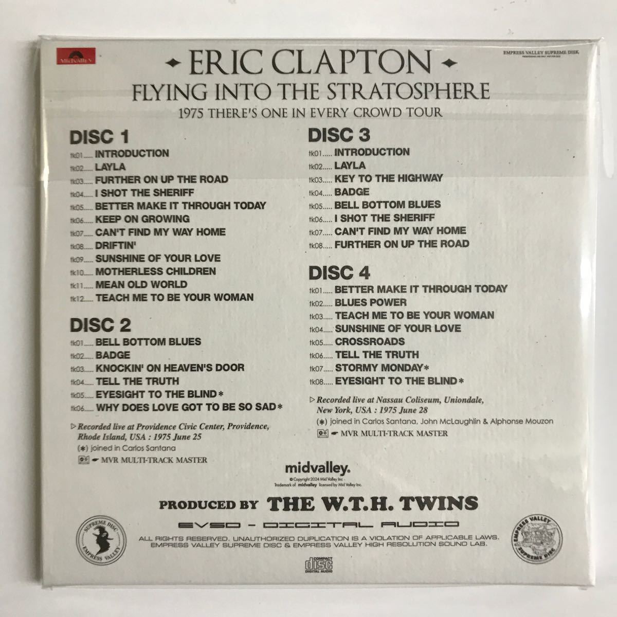 ERIC CLAPTON / FLYING INTO THE STRATOSPHERE (4CD＋5CD ) – WORLD