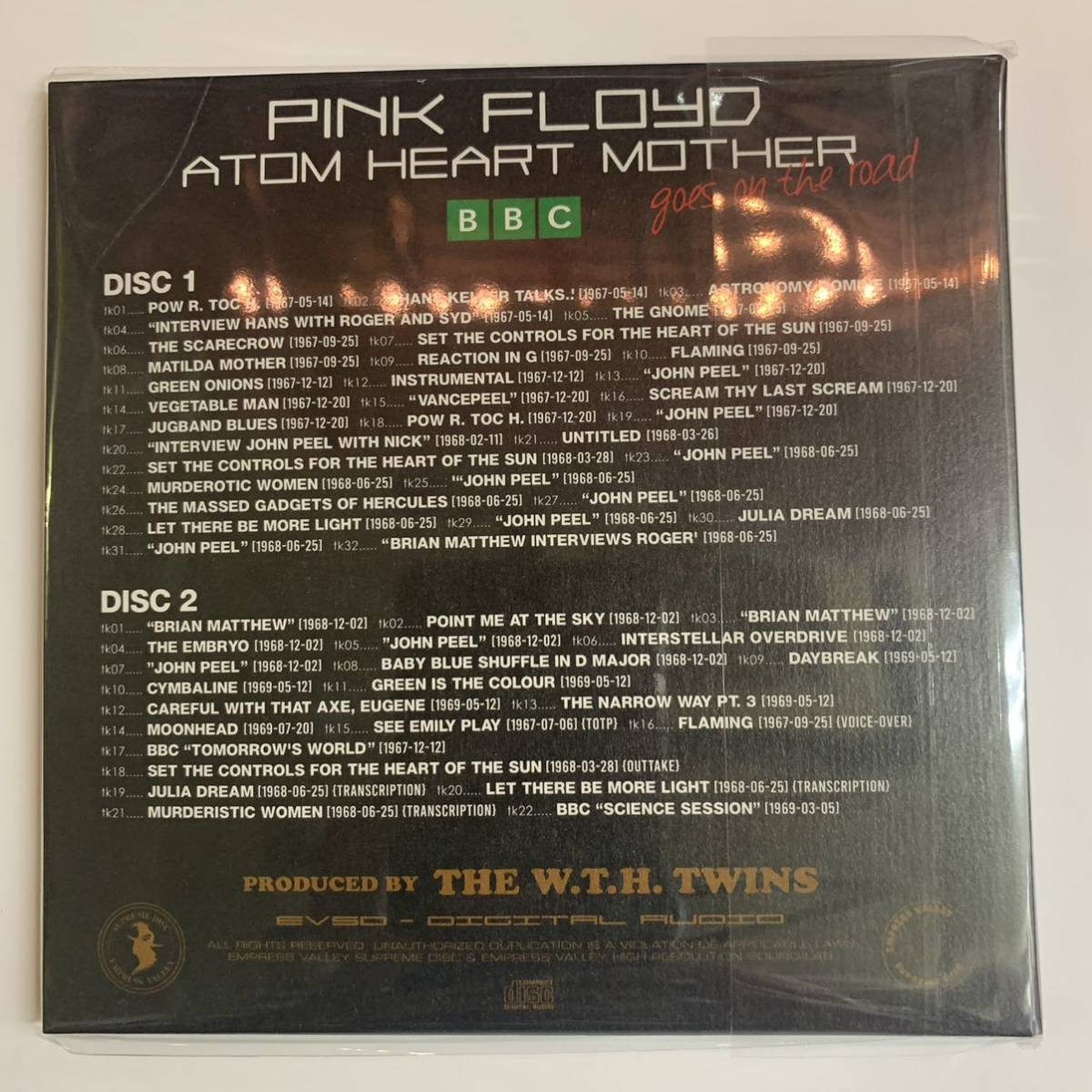 PINK FLOYD / ATOM HEART MORHER se lanzan a la carretera (CAJA DE 5 CD)