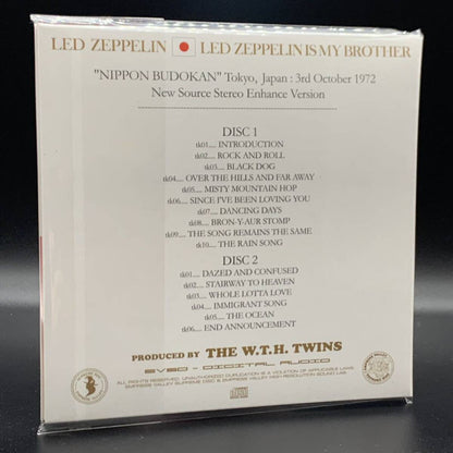 LED ZEPPELIN / LIVE AT BUDOKAN 1972 Jet Stream 4CD Empress Valley BOX