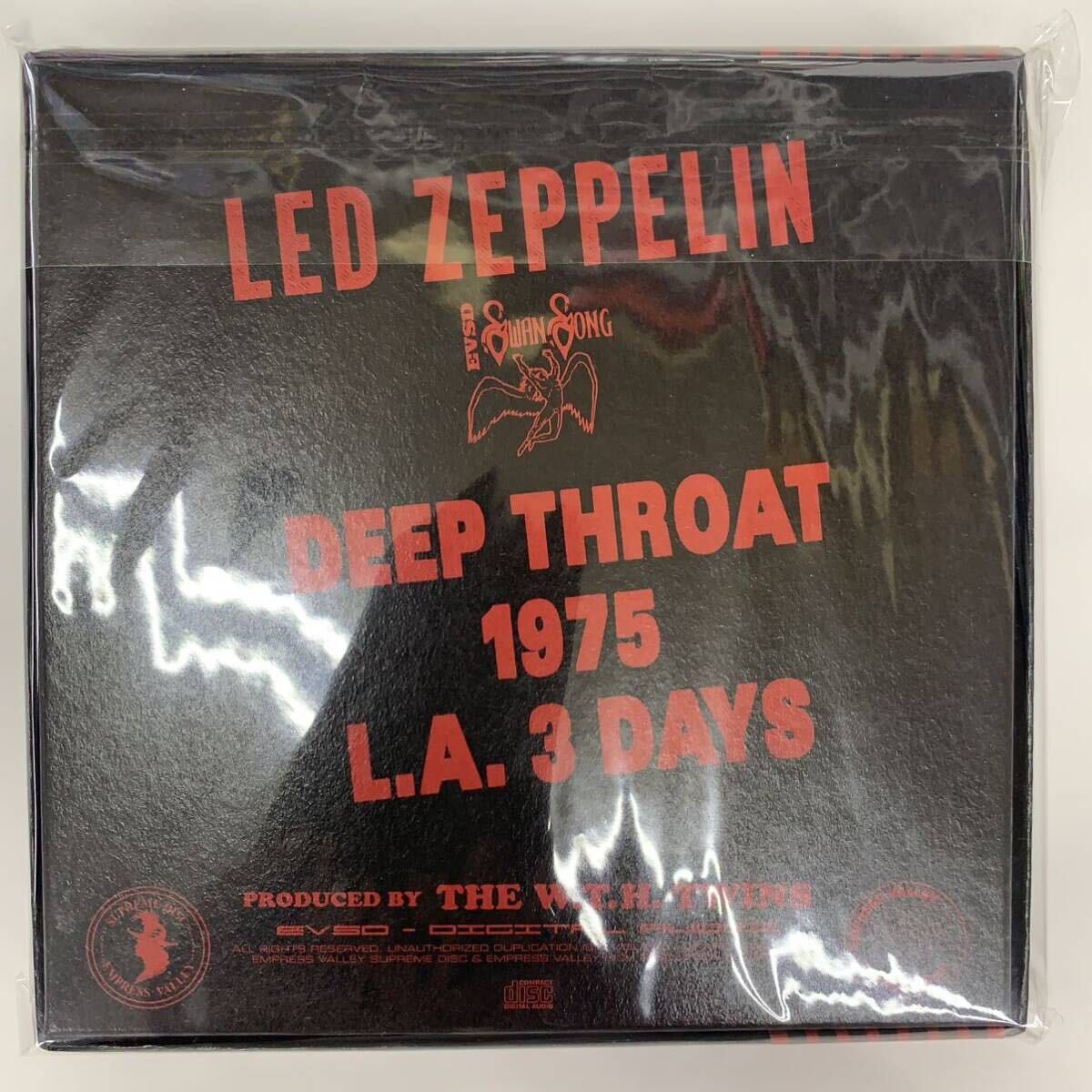 LED ZEPPELIN / DEEP THROAT 1975 LA Prototype (9CD BOX) with Photo panel board