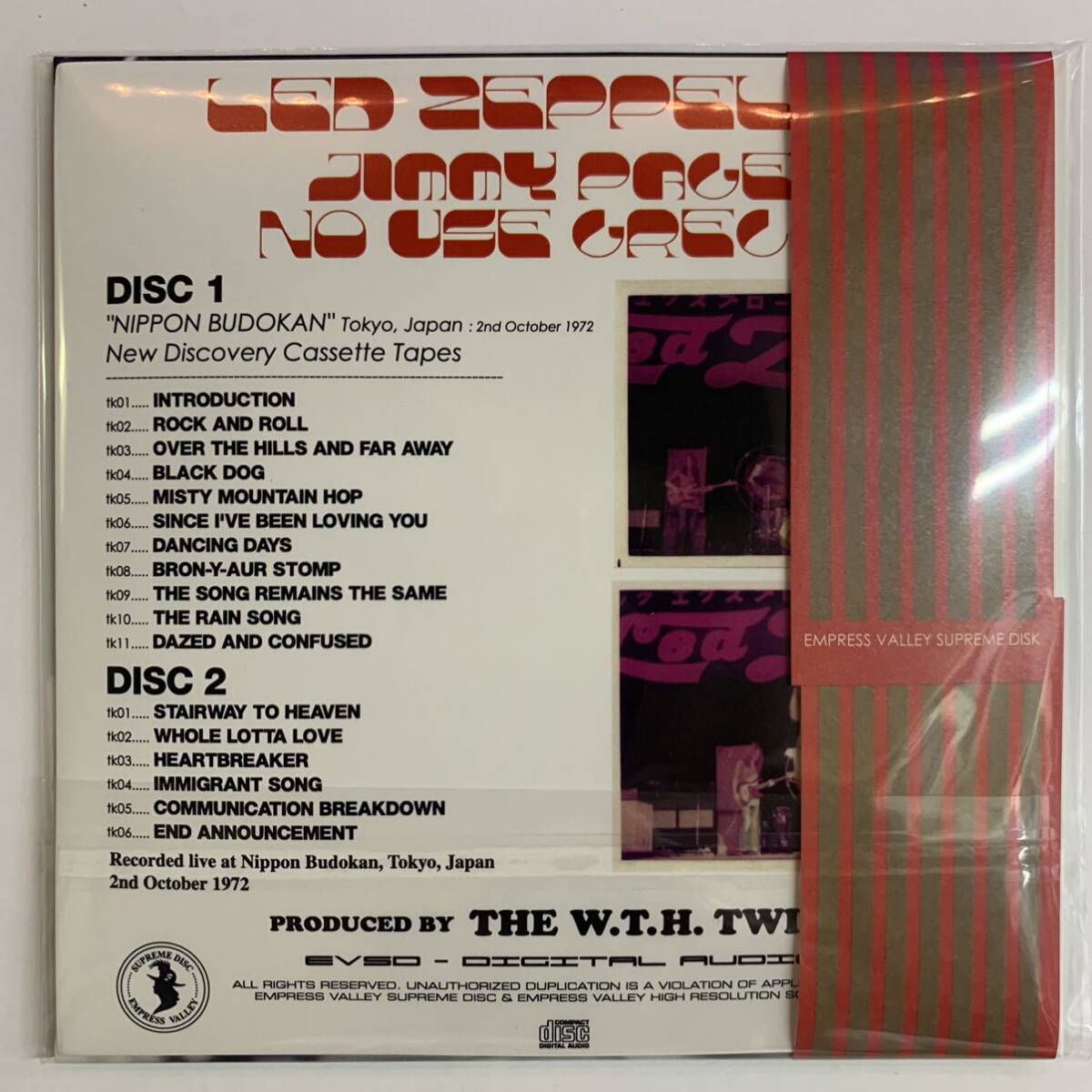 LED ZEPPELIN / JIMMY PAGE NO USE GRECO (2CD)