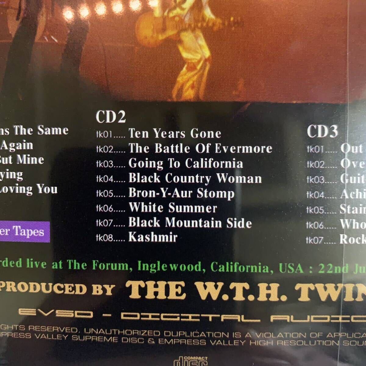 LED ZEPPELIN / SUPER DUPER (3CD) Empress Valley