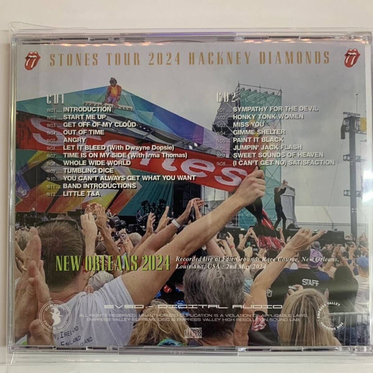 THE ROLLING STONES / NEW ORLEANS 2024 (2CD)