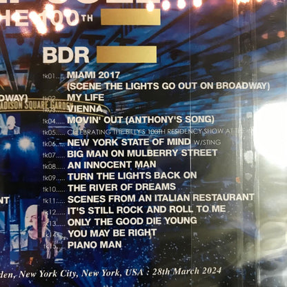 BILLY JOEL / NOCHE DE NUEVA YORK NÚMERO 100 (1 CD + 1 BDR)