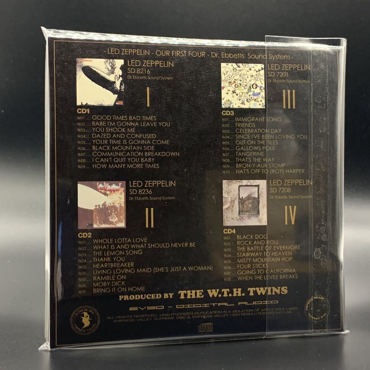 LED ZEPPELIN / OUR FIRST FOUR Dr. Ebbetts Sound System (4CD+2CD) Original ver.