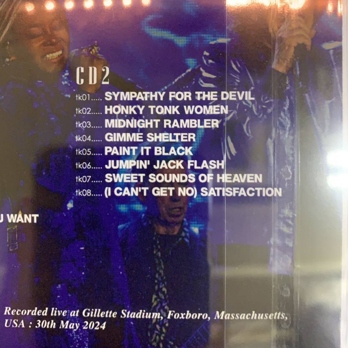 LOS ROLLING STONES / FOXBORO 2024 (2 CD)