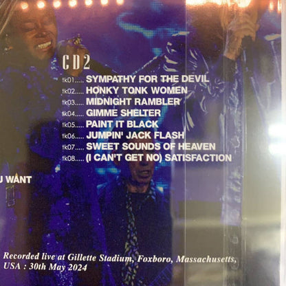 LOS ROLLING STONES / FOXBORO 2024 (2 CD)