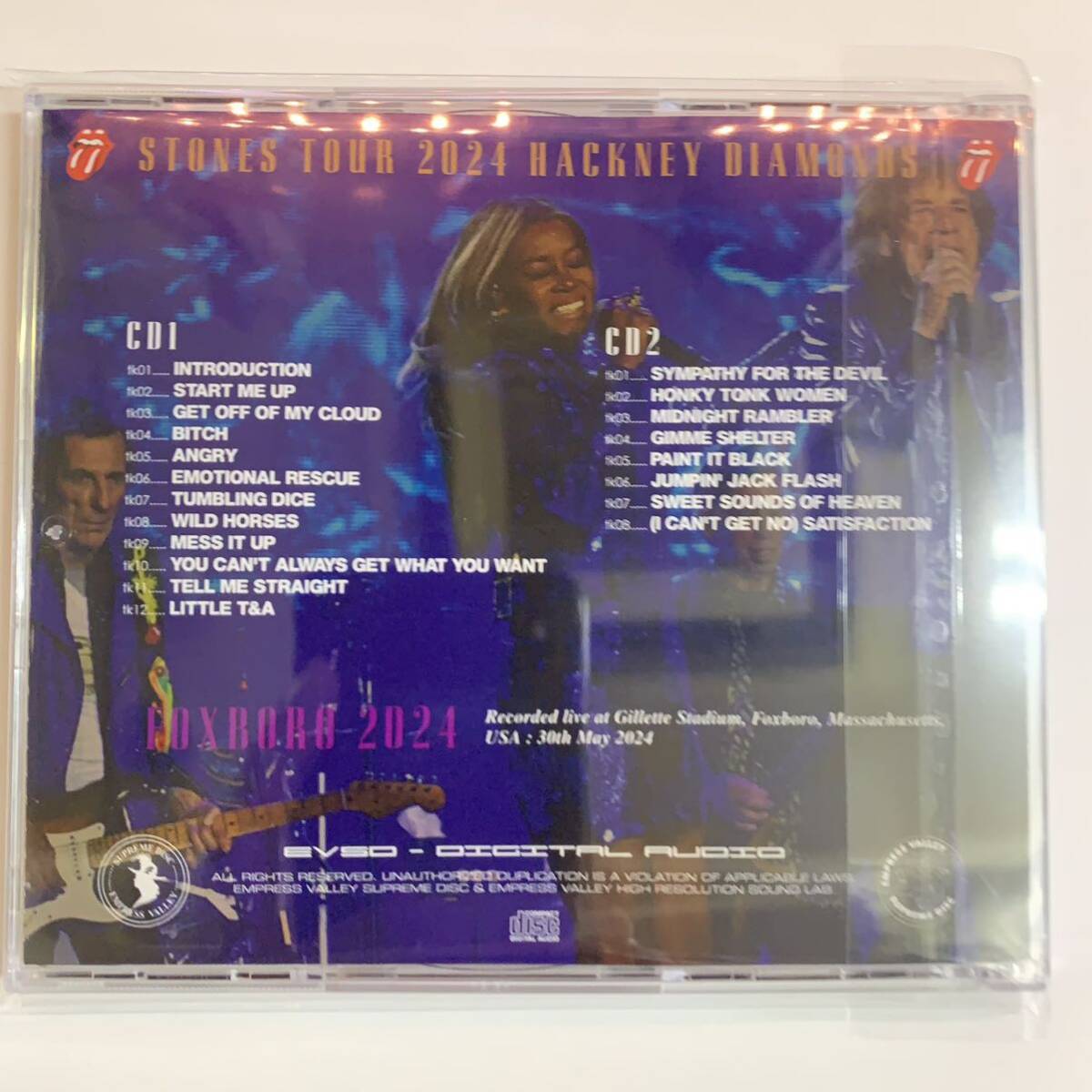 LOS ROLLING STONES / FOXBORO 2024 (2 CD)