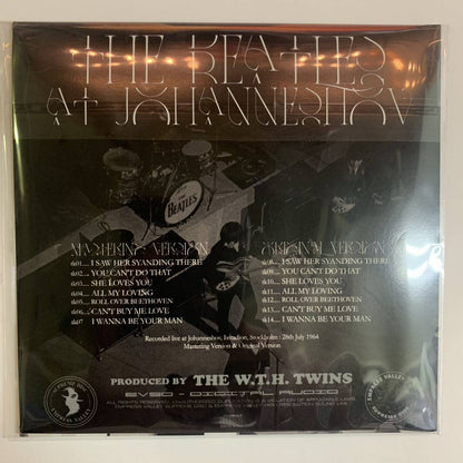 THE BEATLES / AT JOHANNESHOV Recorded live at Johanneshov, Istadion, Stockholm 28th July 1964 (1CD)