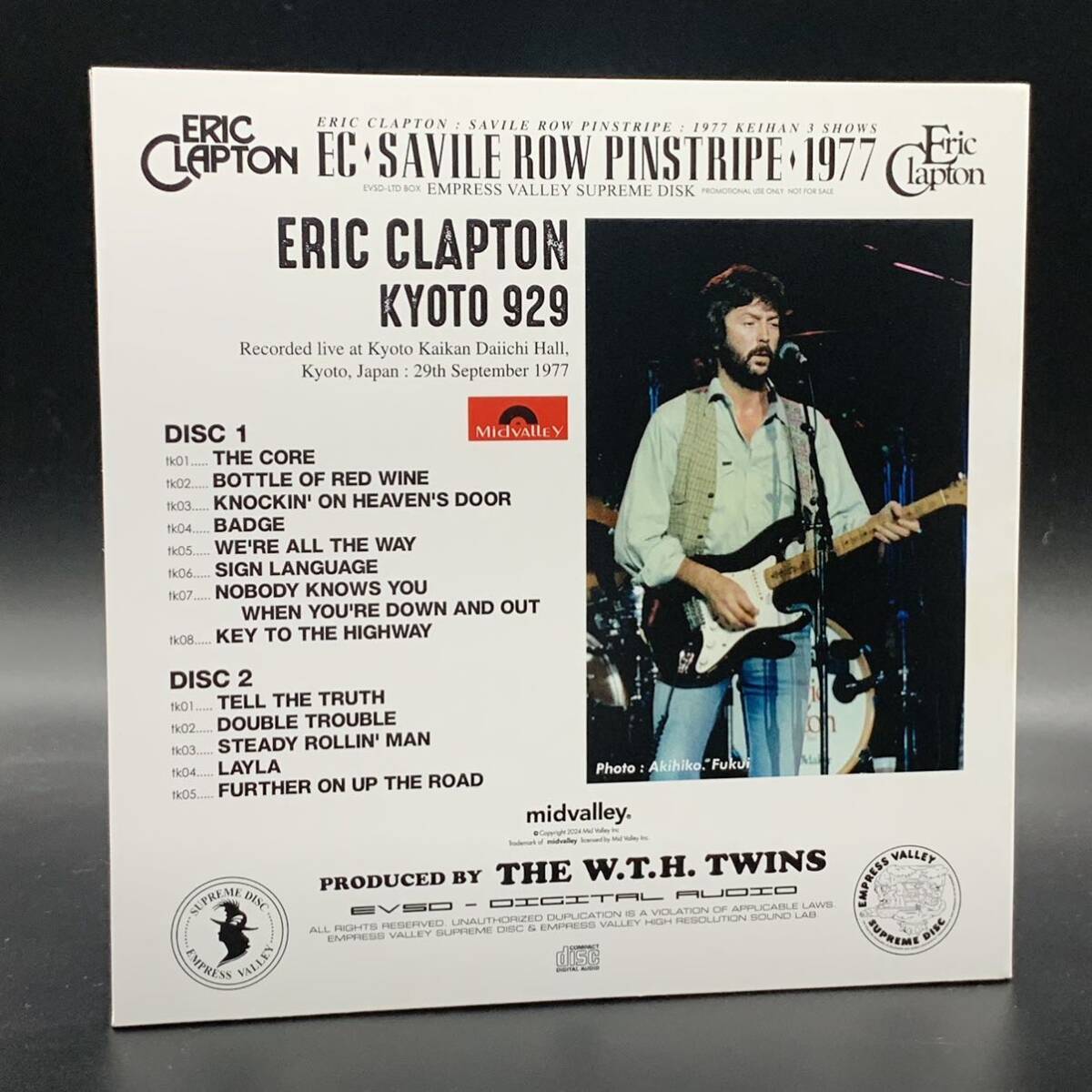 ERIC CLAPTON / SAVILE ROW PINSTRIPE (CAJA DE 6 CD CON FOLLETO)