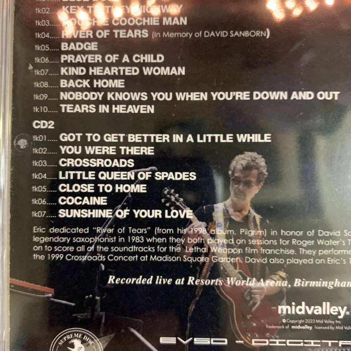 ERIC CLAPTON / IN MEMORY OF DAVID SANBORN RIVER OF TEARS (2CD)