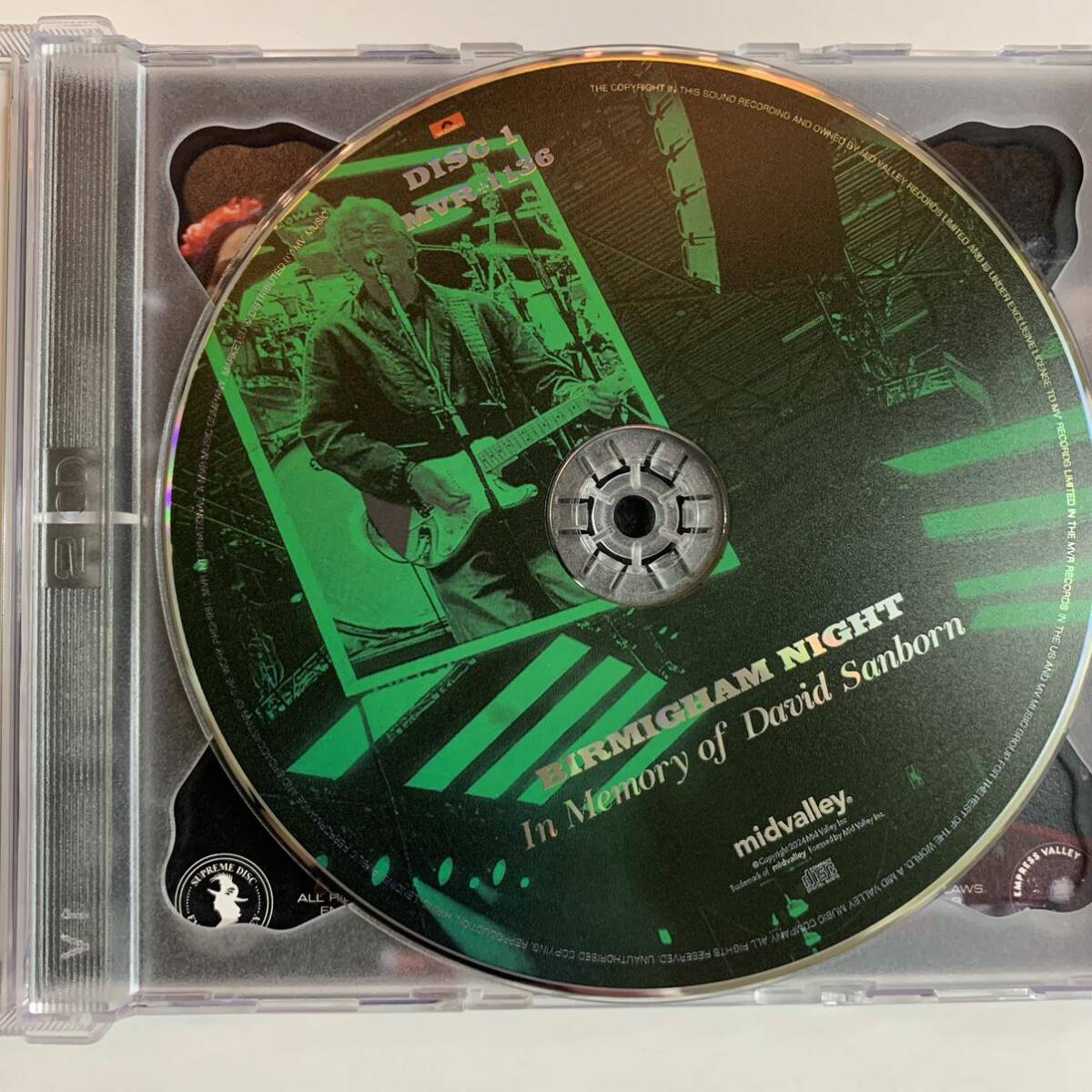 ERIC CLAPTON / IN MEMORY OF DAVID SANBORN RIVER OF TEARS (2CD)