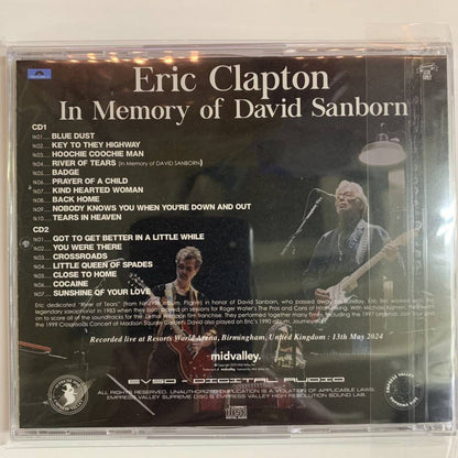 ERIC CLAPTON / IN MEMORY OF DAVID SANBORN RIVER OF TEARS (2CD)