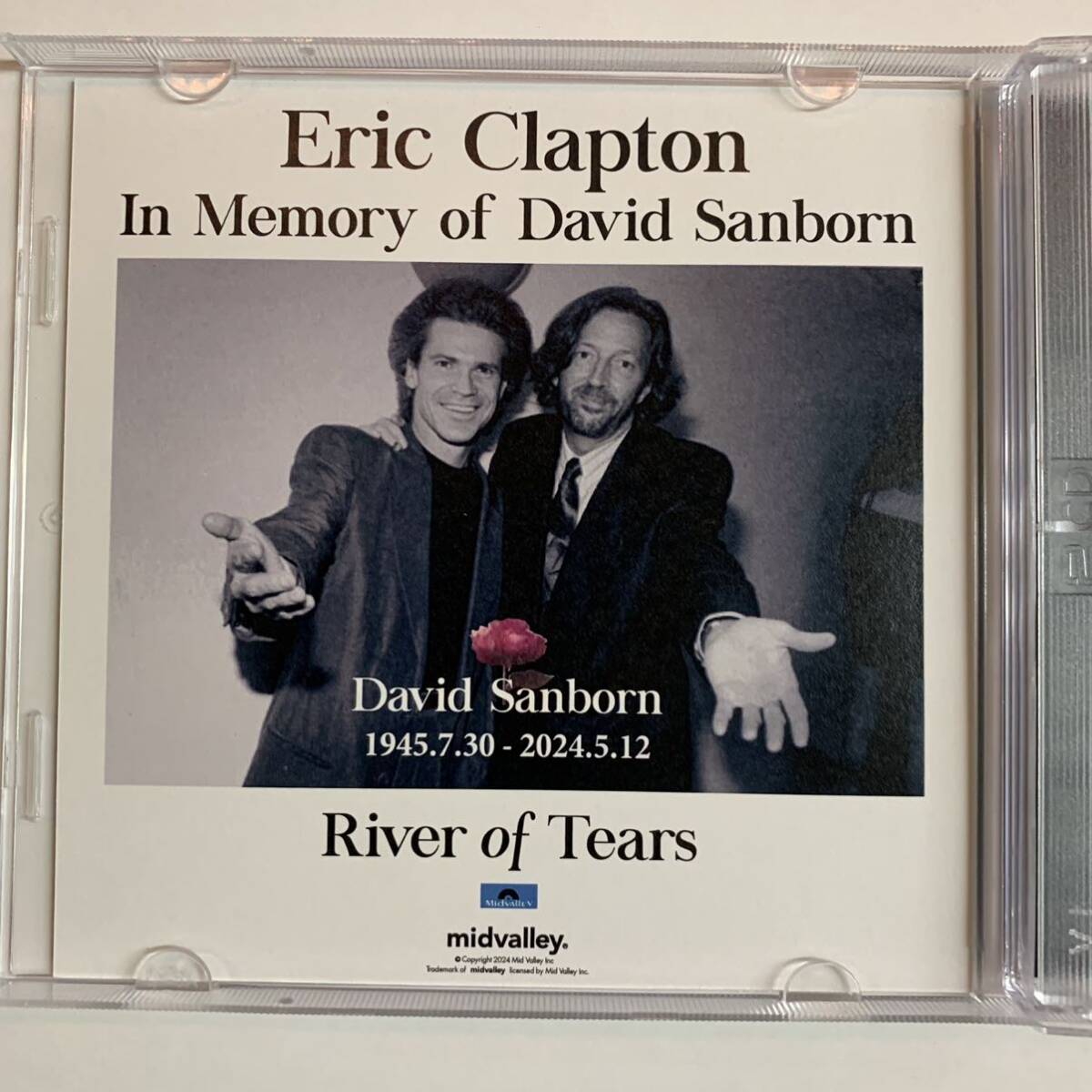 ERIC CLAPTON / IN MEMORY OF DAVID SANBORN RIVER OF TEARS (2CD)