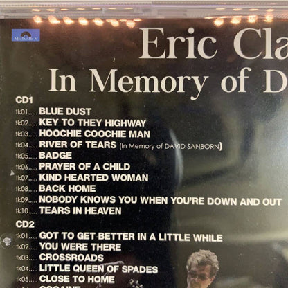 ERIC CLAPTON / IN MEMORY OF DAVID SANBORN RIVER OF TEARS (2CD)