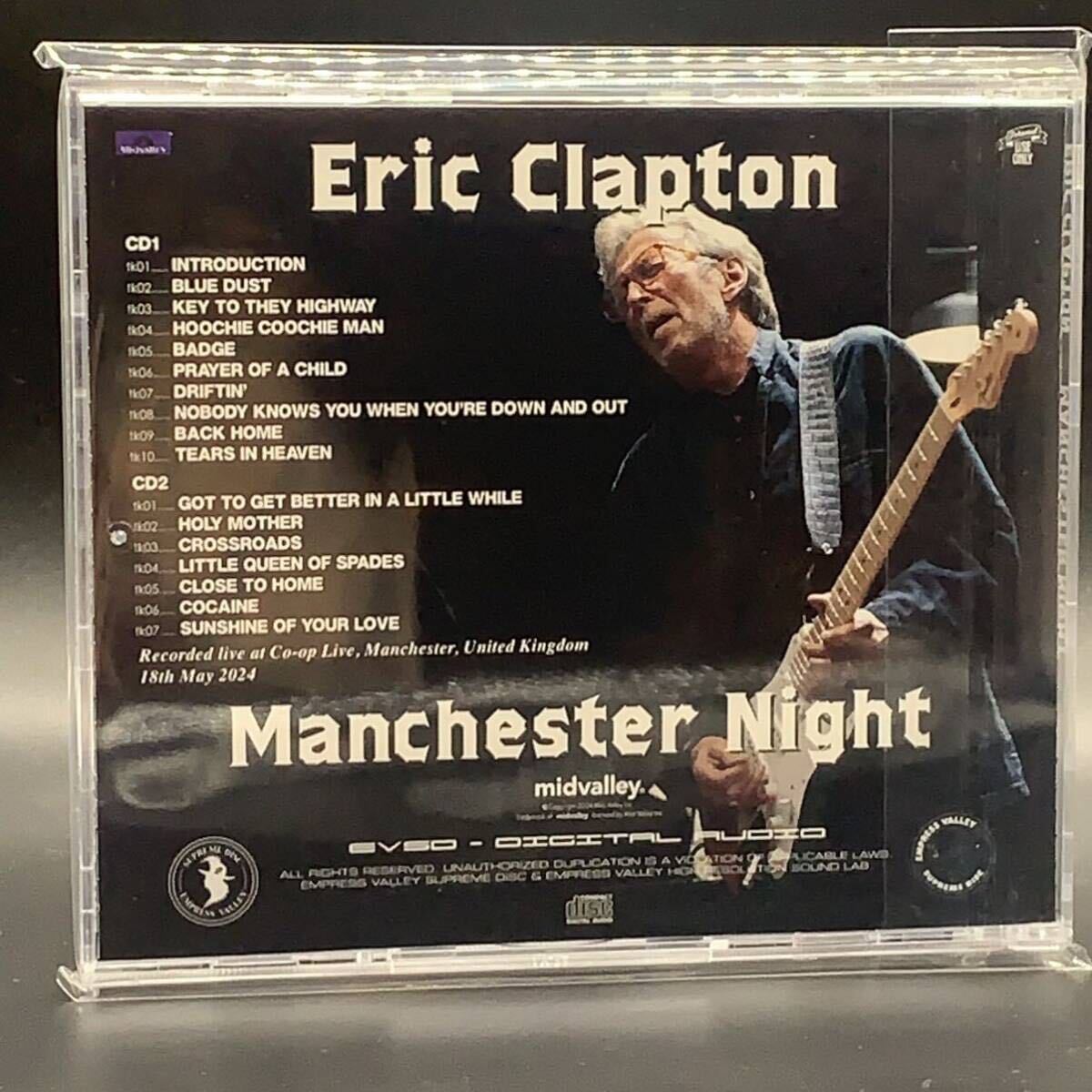 ERIC CLAPTON / Manchester Night y LUCCA Summer Festival 2024 (4 CD)