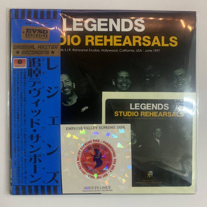 LEGENDS / STUDIO REHERSALS (2CD) Los Angeles 1997 David Sanborn
