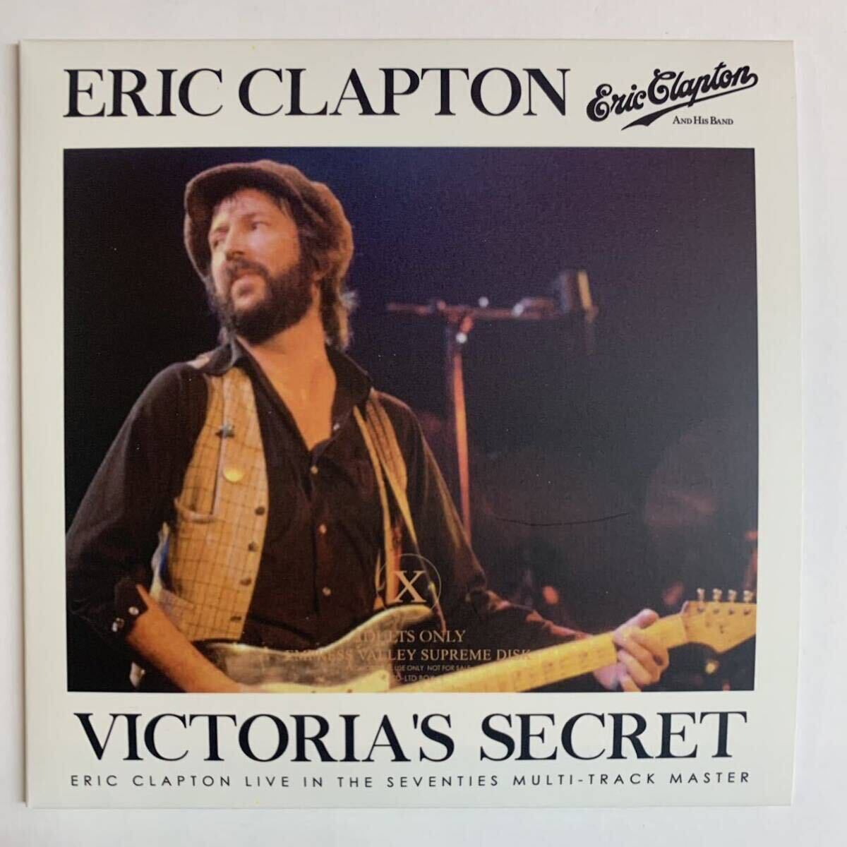 ERIC CLAPTON / VICTORIA’S SECRET (2CD) with original towel Limited ver.