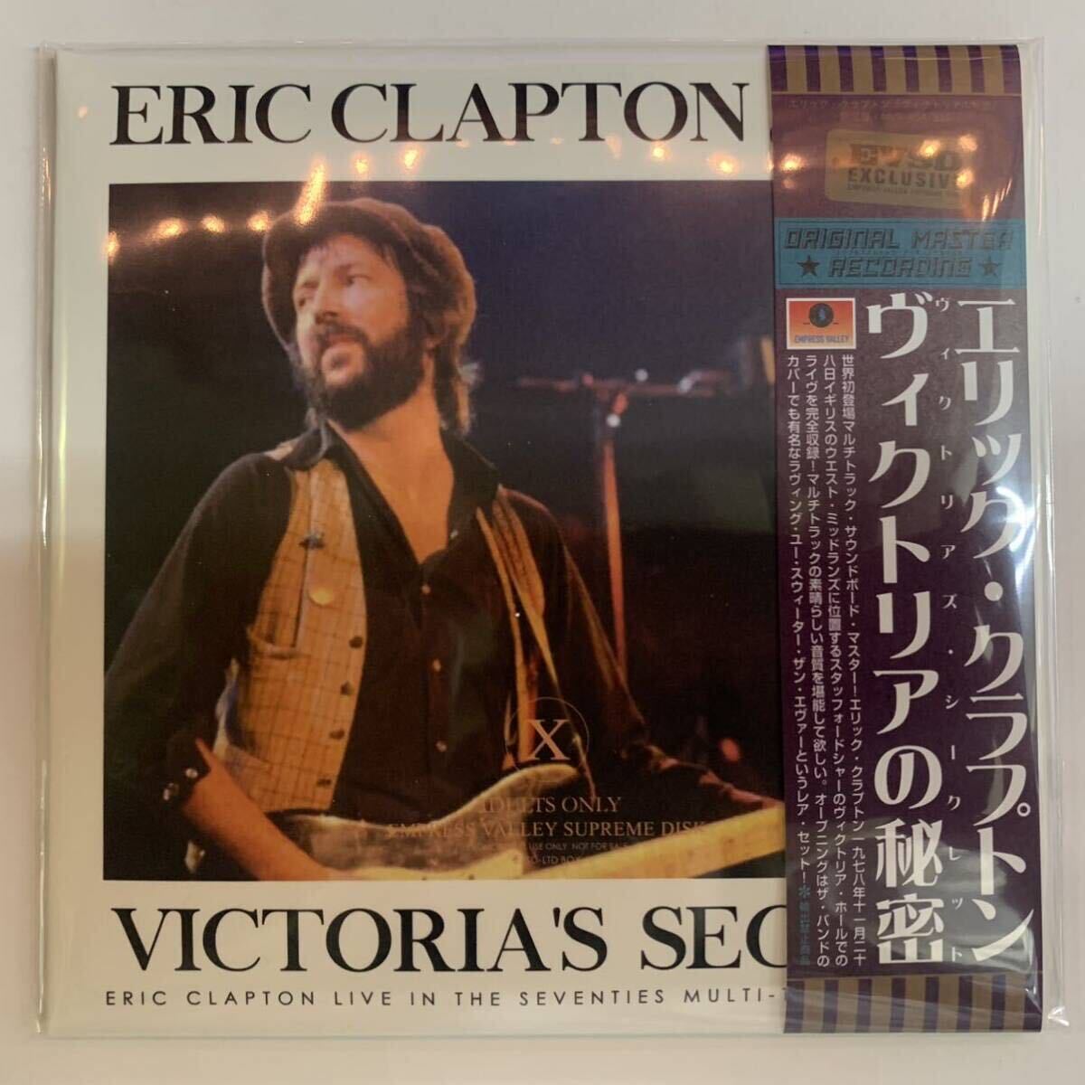 ERIC CLAPTON / VICTORIA’S SECRET (2CD) with original towel Limited ver.