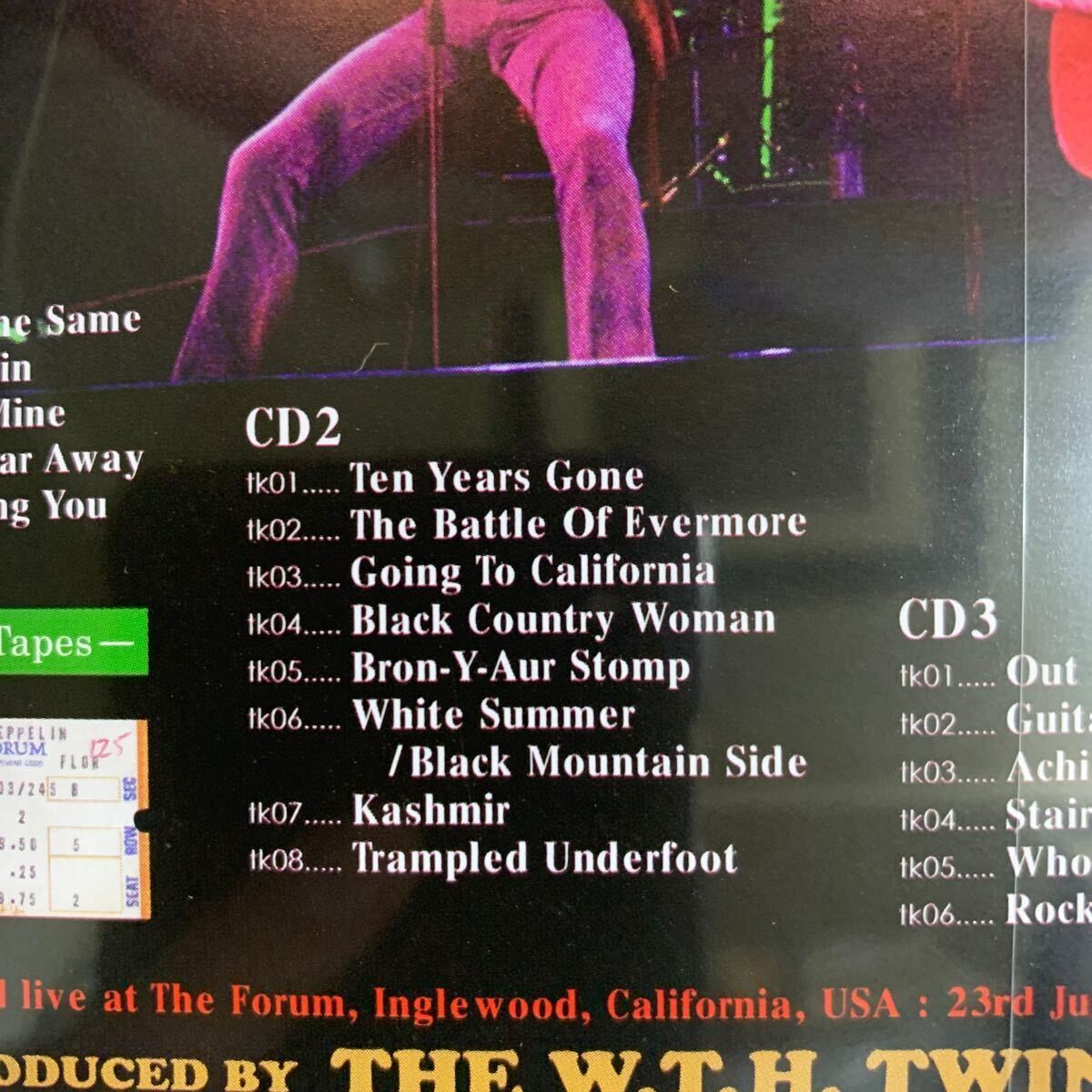 LED ZEPPELIN / BADGE HOLDER NEW VERSION (3CD)