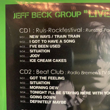 JEFF BECK GROUP / LIVE GOT THE FEELING (3CD)