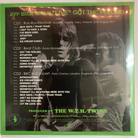 JEFF BECK GROUP / LIVE GOT THE FEELING (3CD)