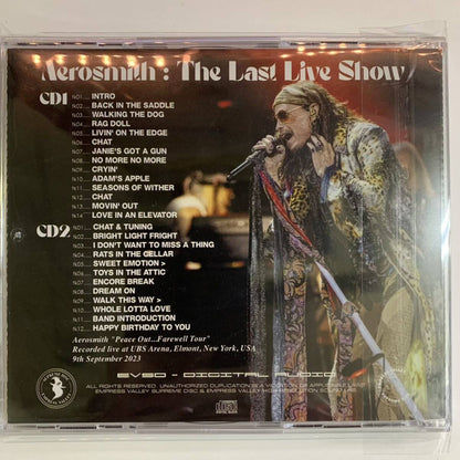 AEROSMITH / THE LAST LIVE SHOW 2CD September 9, 2023 in Elmont