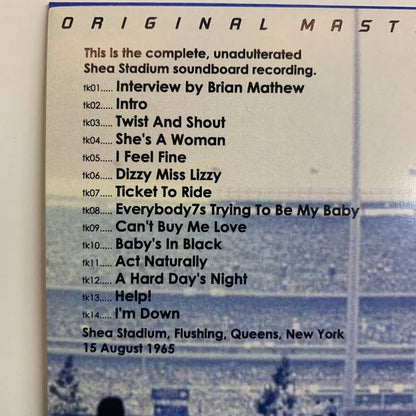 THE BEATLES / SHEA! “The Complete Unadulterated Shea Stadium Soundboard Recording” (1CD)