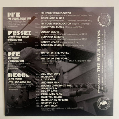 JOHN MAYALL AND BLUESBREAKERS con ERIC CLAPTON / CARA EN VIVO Y CARA DE ESTUDIO (2 CD)