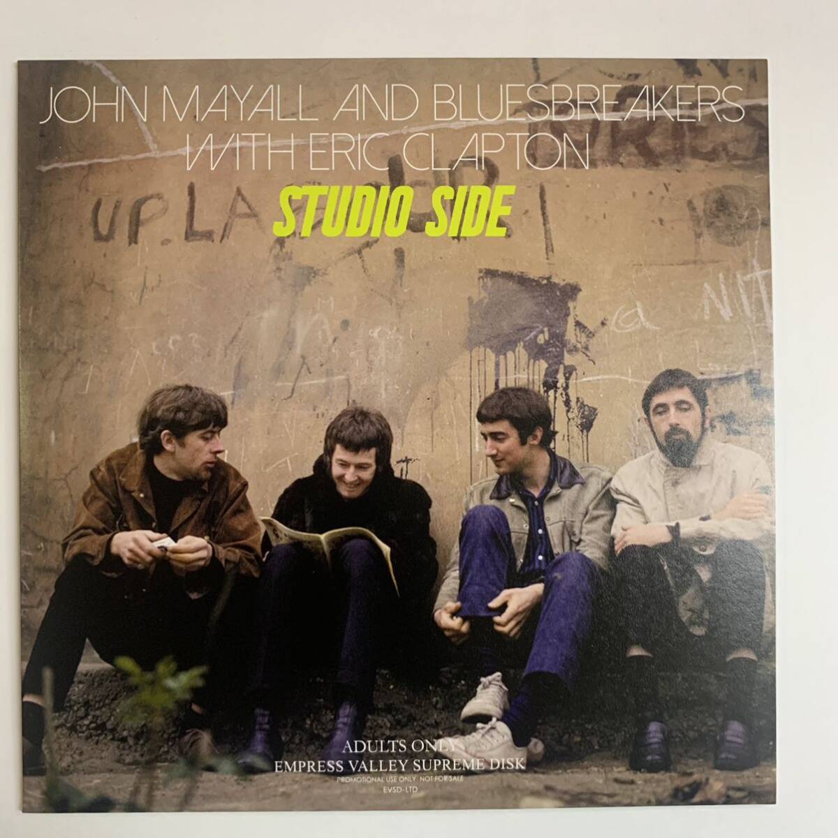 JOHN MAYALL AND BLUESBREAKERS con ERIC CLAPTON / CARA EN VIVO Y CARA DE ESTUDIO (2 CD)