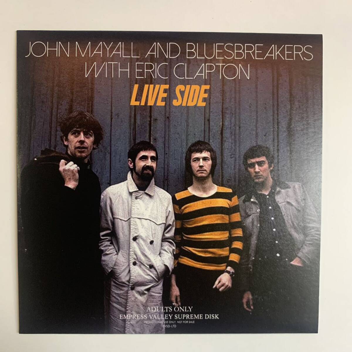 JOHN MAYALL AND BLUESBREAKERS con ERIC CLAPTON / CARA EN VIVO Y CARA DE ESTUDIO (2 CD)