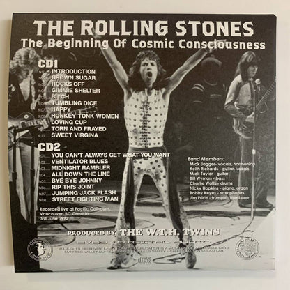 THE ROLLING STONES / BEGINNING OF COSMIC CONSCIOUSNESS (2CD) with Keith poster