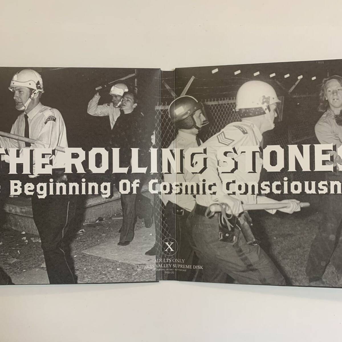 THE ROLLING STONES / BEGINNING OF COSMIC CONSCIOUSNESS (2CD) with Keith poster