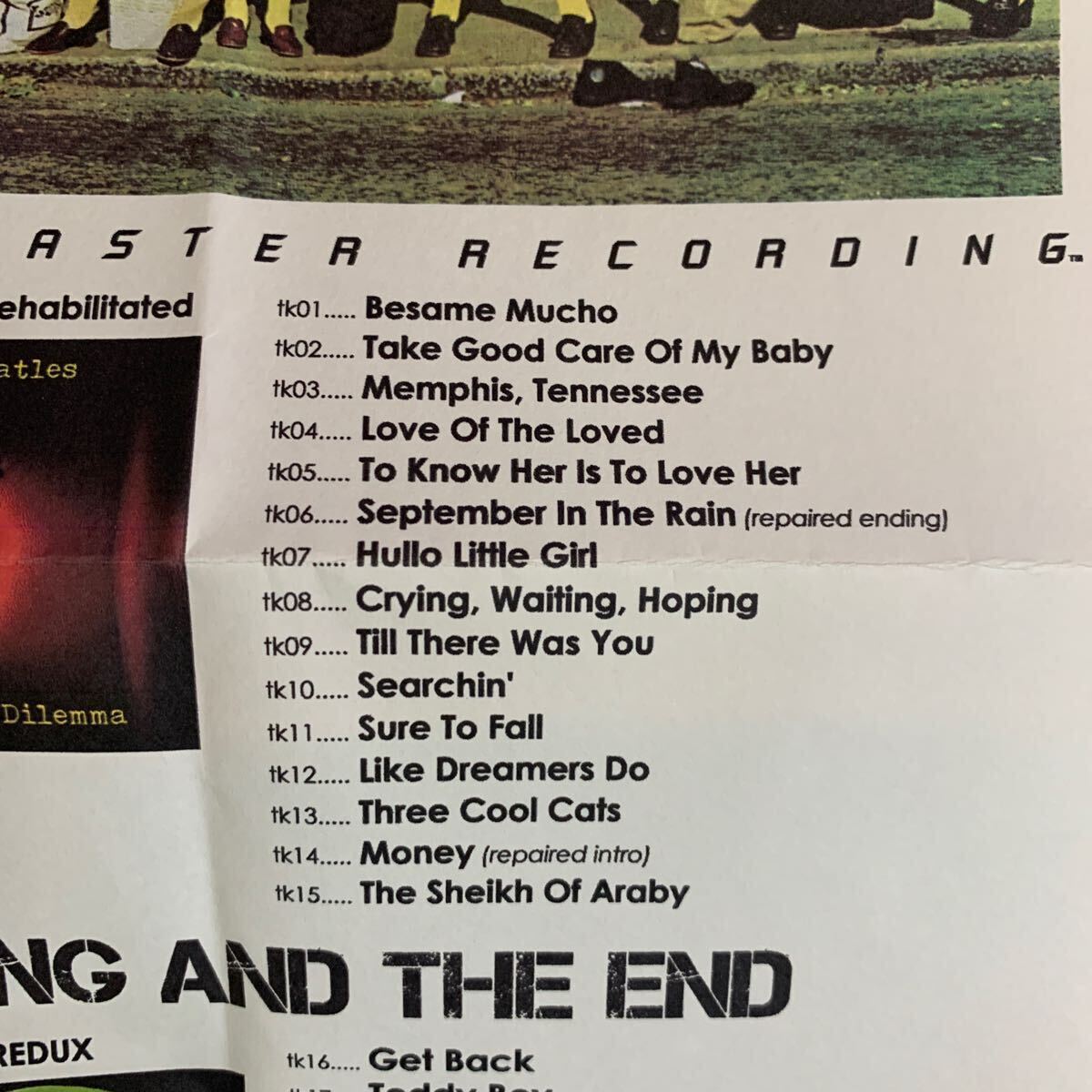 THE BEATLES / BEATLEMANIA BEGINNING AND THE END (1CD)