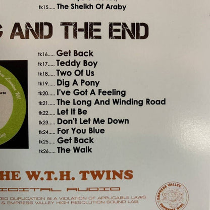 THE BEATLES / BEGINNING AND THE END (1CD)