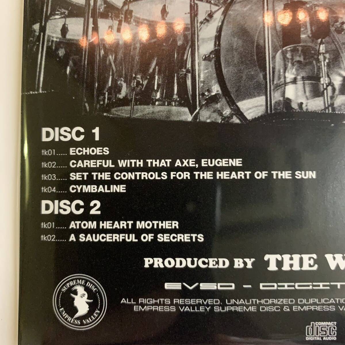 PINK FLOYD / MONTREUX 1971 (2CD) Empress Valley Supreme Disk