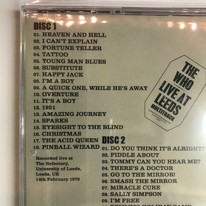 THE WHO / LIVE AT LEEDS SBD multipista completo (2 CD)