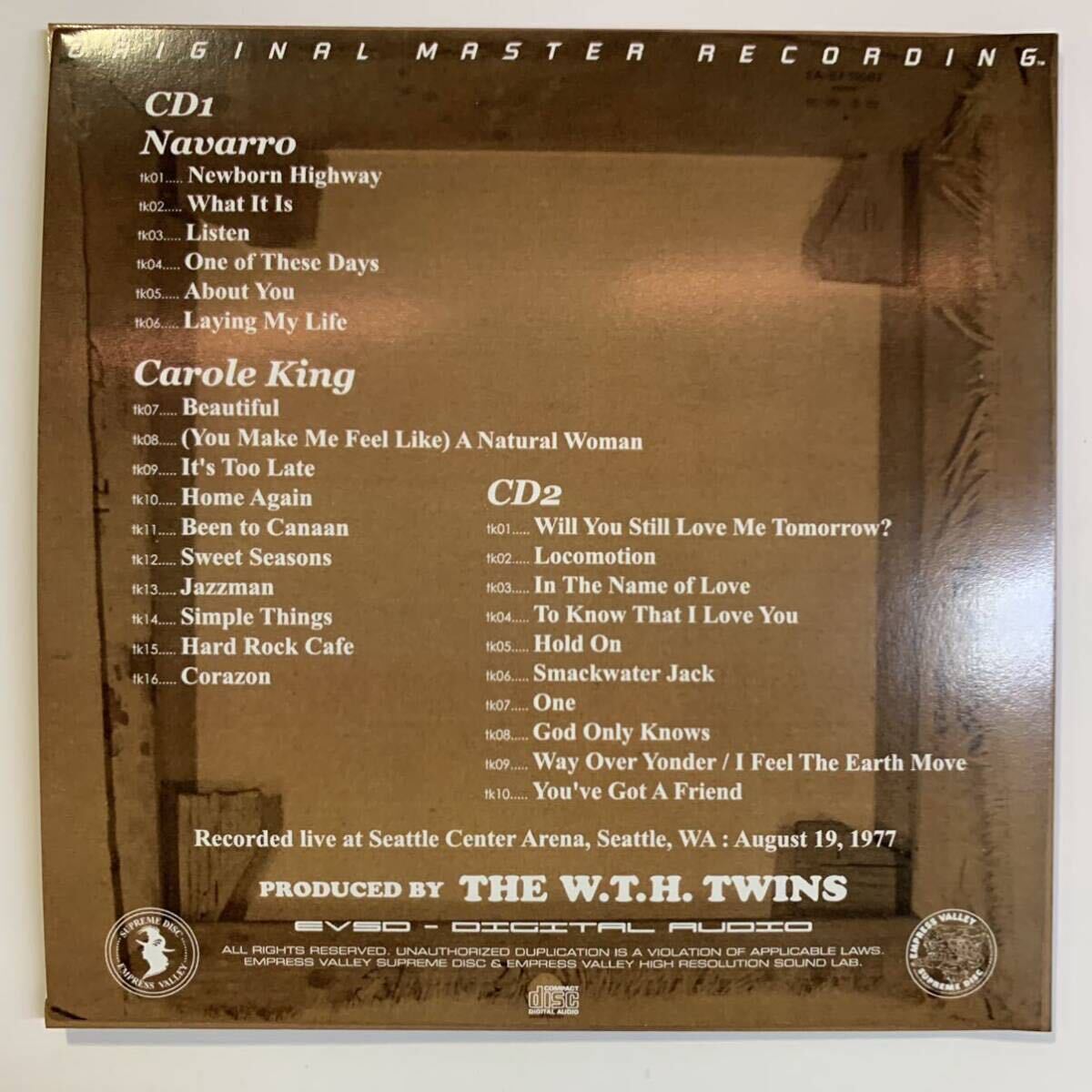 CAROLE KING &amp; NAVARRO / TEMPORADA DE VERANO (2 CD)