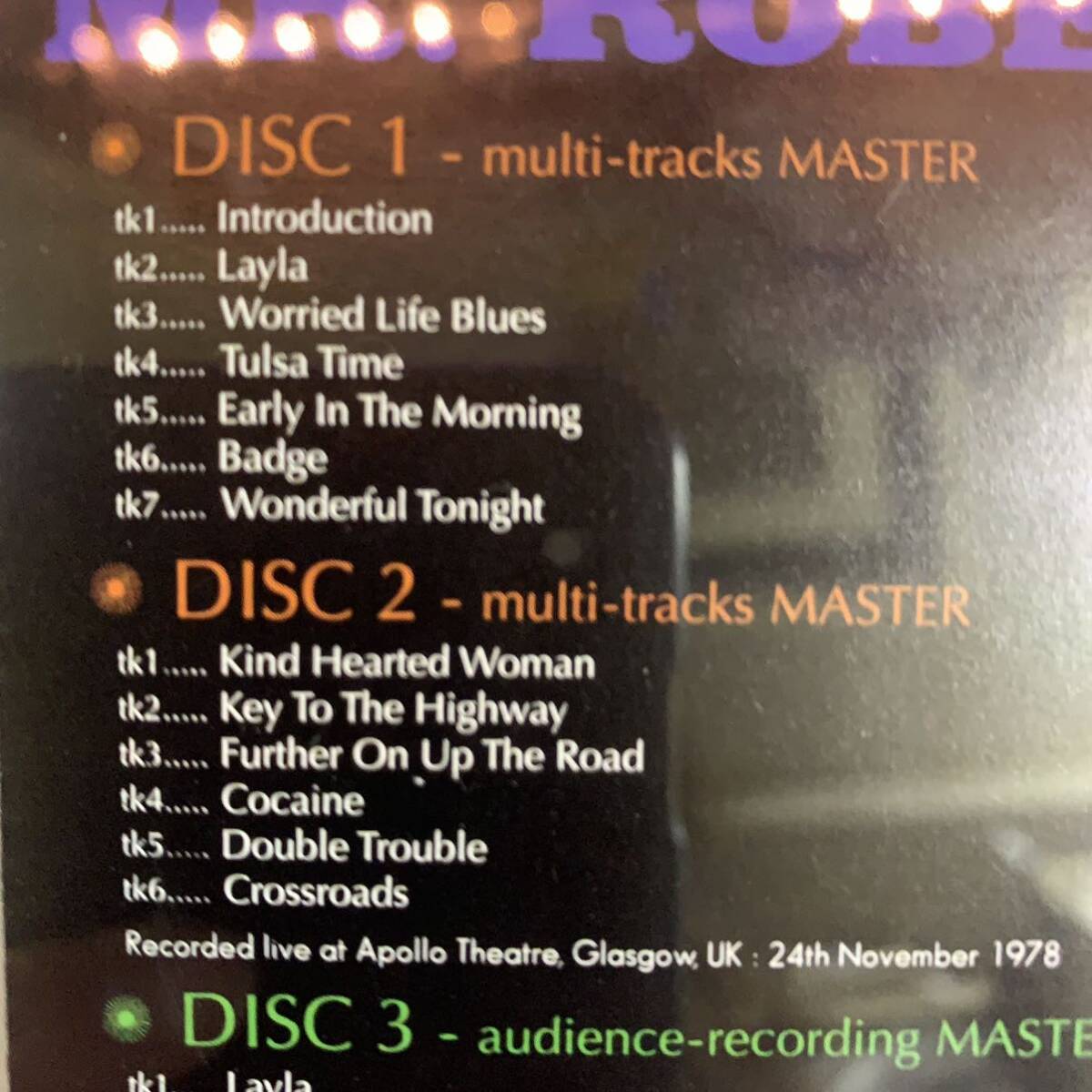 ERIC CLAPTON / MR. ROBERT JOHNSON (4CD+BONUS)