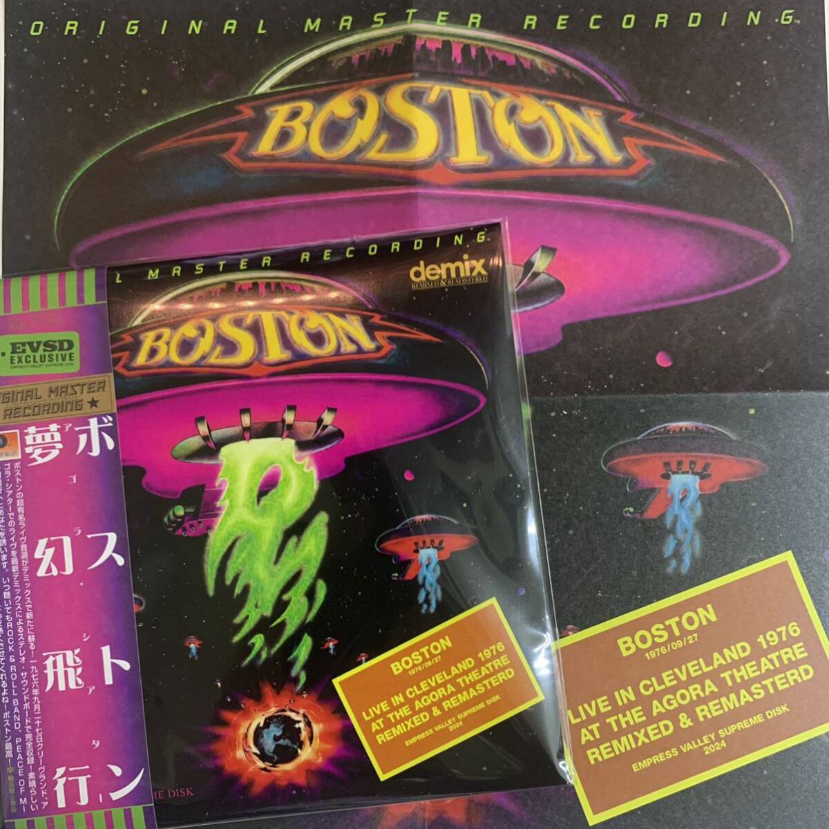 BOSTON / AGORA 1976 (1CD+mini poster)
