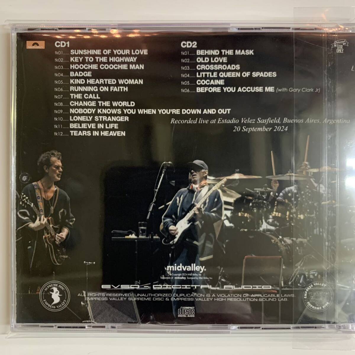 ERIC CLAPTON / BEHIND THE MASK (2CD) Mid Valley