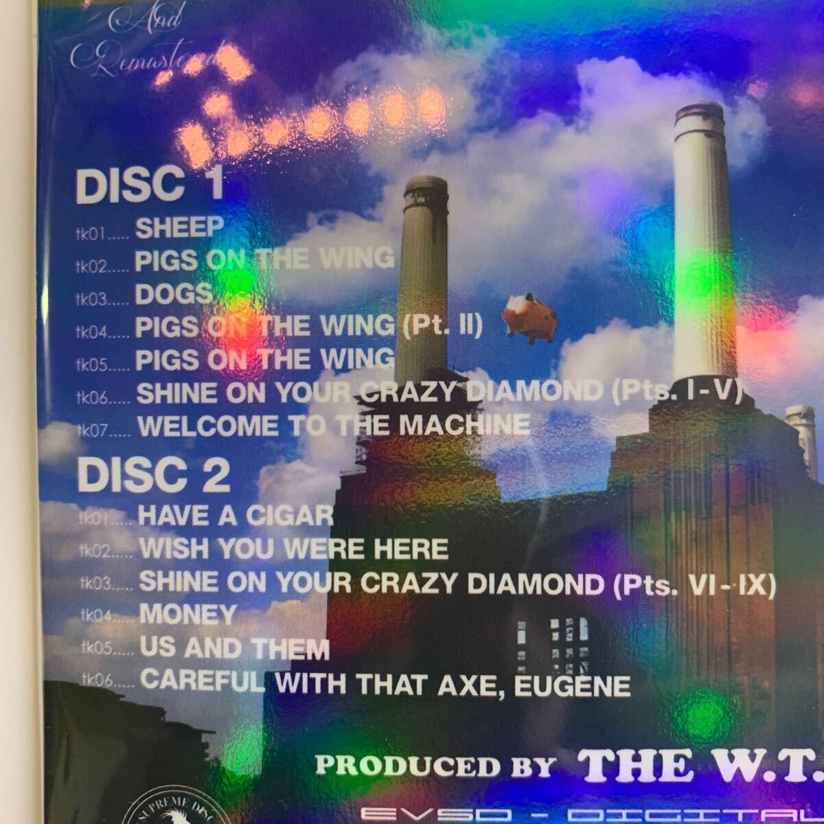 PINK FLOYD / OAKLAND 1977 (2CD) Empress Valley Hologram cover