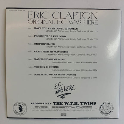 ERIC CLAPTON / ORIGINAL EC ESTUVO AQUÍ (1 CD)