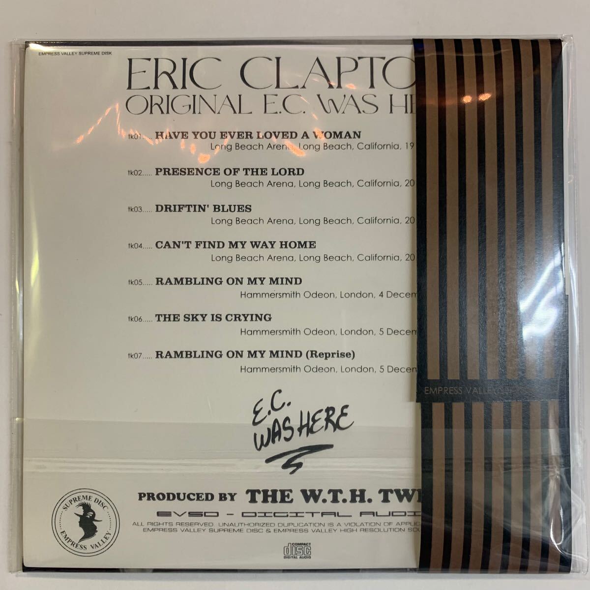ERIC CLAPTON / ORIGINAL EC ESTUVO AQUÍ (1 CD)