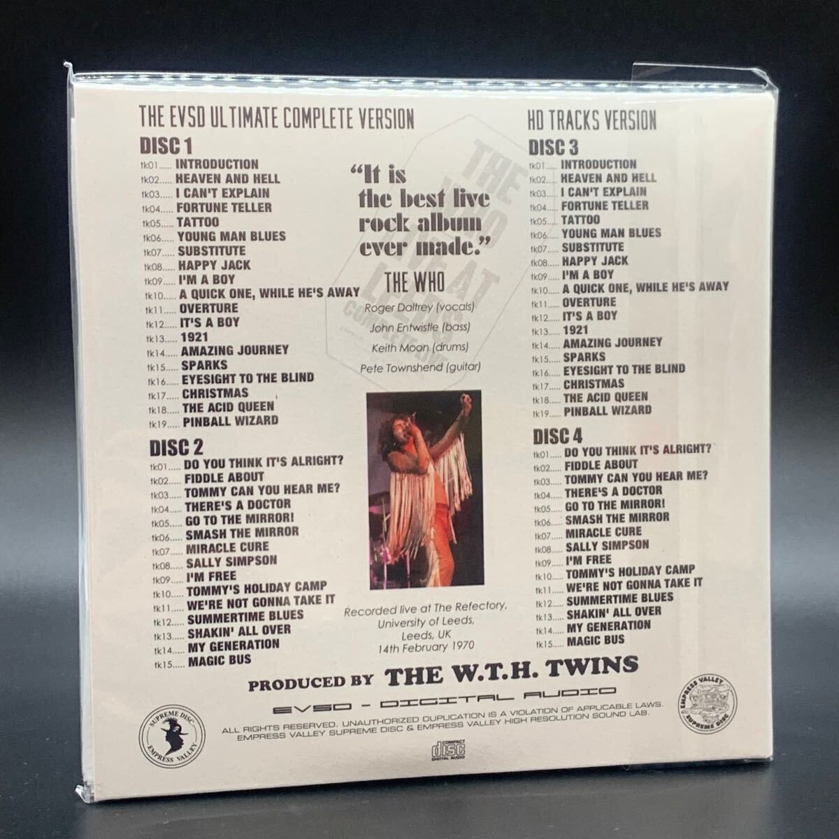 THE WHO / EN DIRECTO EN LEEDS COMPLETO (8 CD + CD EXTRA)