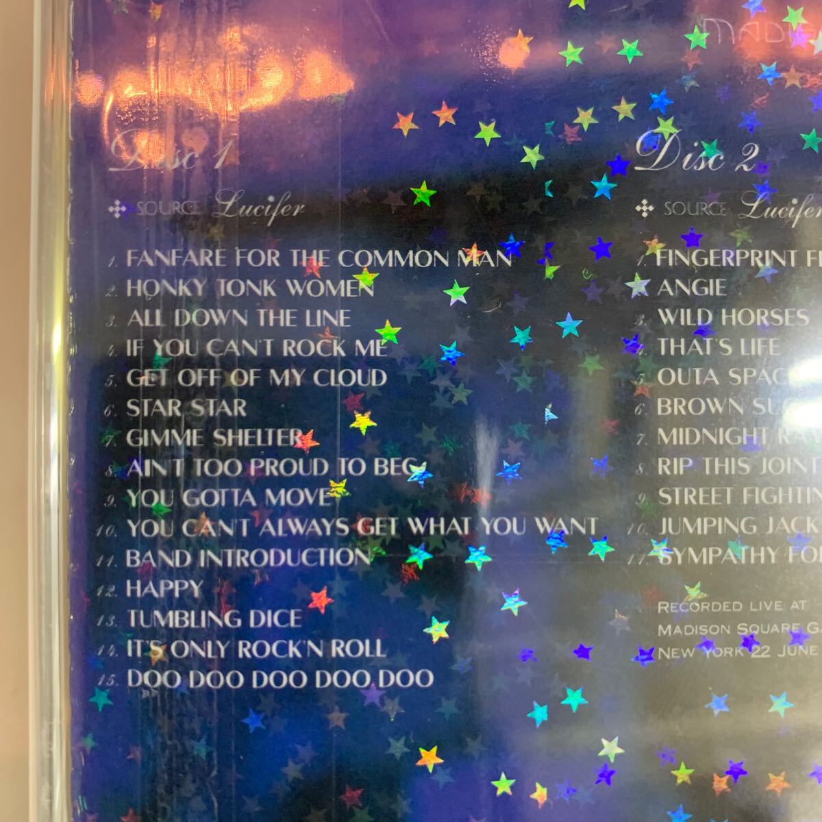 THE ROLLING STONES con ERIC CLAPTON / LUCIFER (4CD)