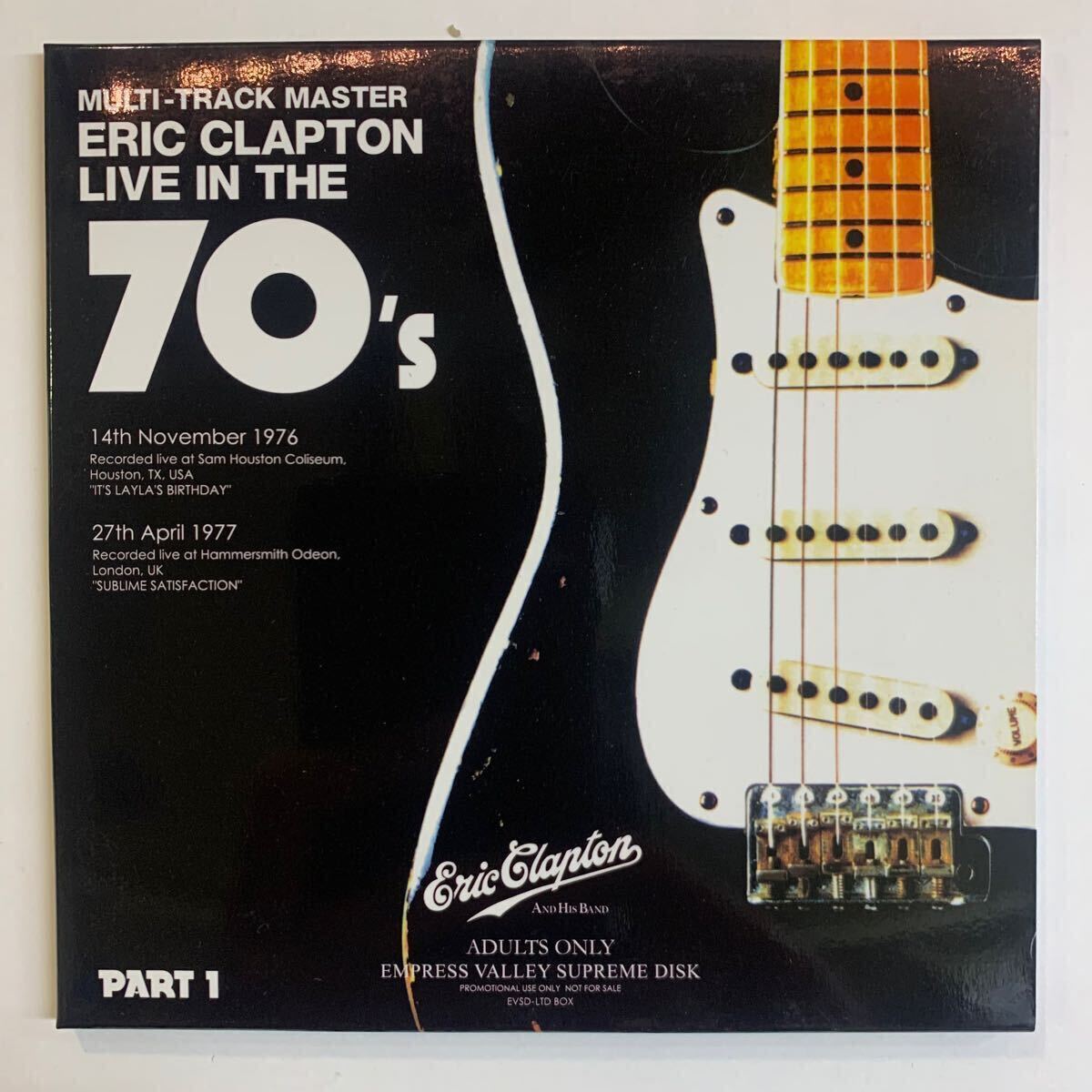 ERIC CLAPTON / EN VIVO EN LOS SETENTA (CAJA DE 4 CD)