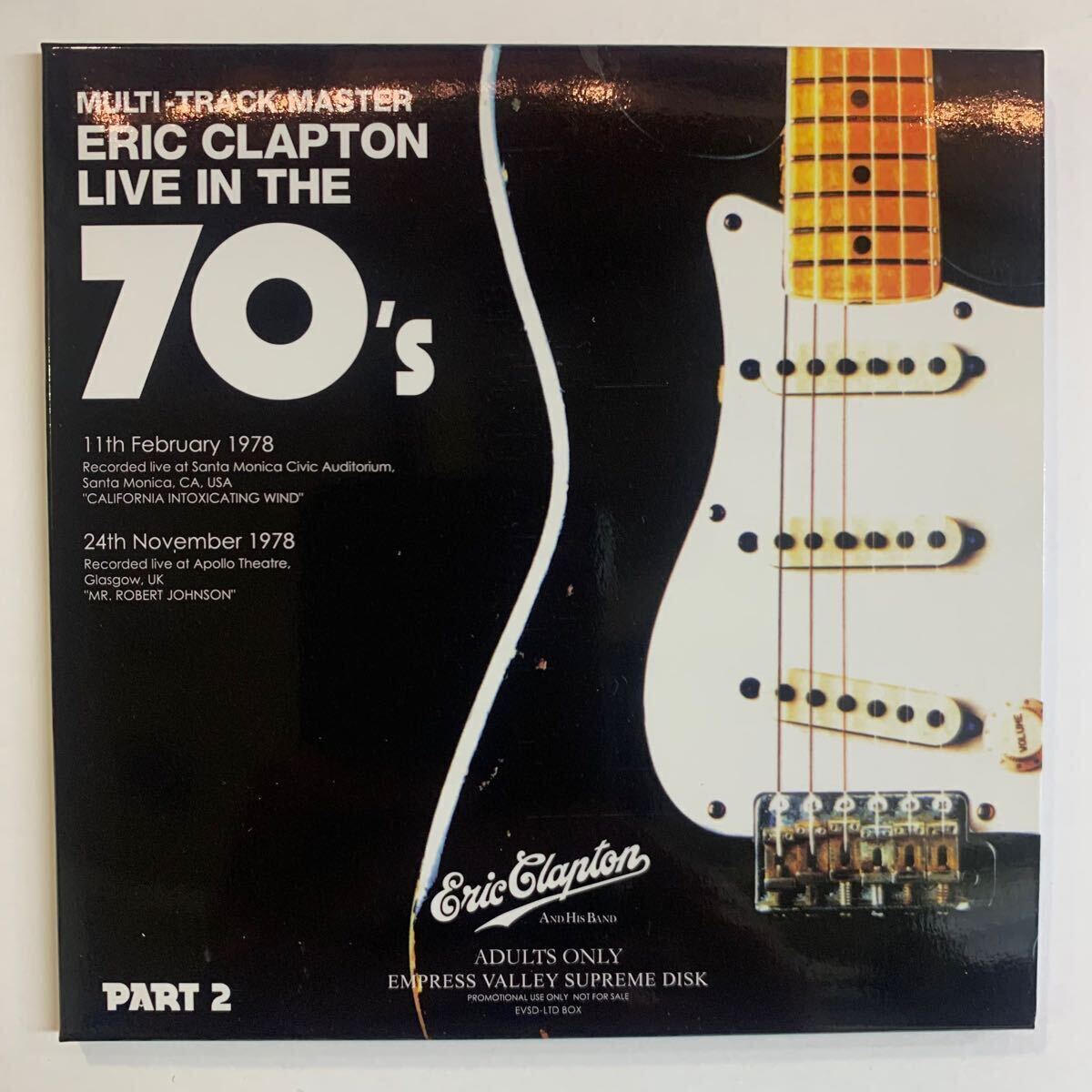 ERIC CLAPTON / EN VIVO EN LOS SETENTA (CAJA DE 4 CD)