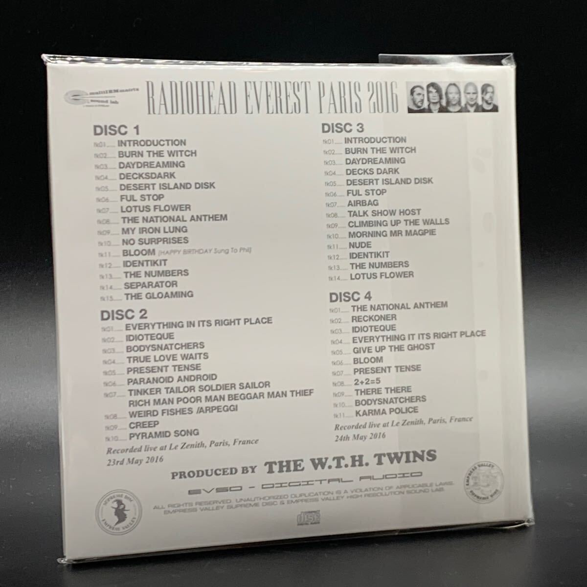 RADIOHEAD / EVEREST (6 CD) Caja de Empress Valley